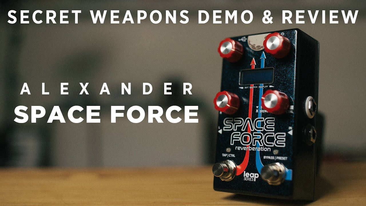 INCREDIBLE Band Context Reverb! Alexander Space Force | Secret Weapons Demo & Review