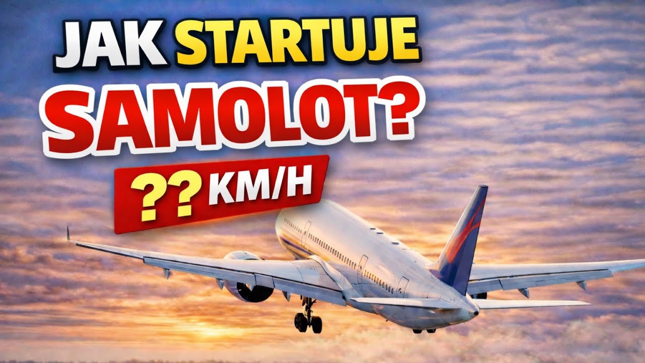 Jak wygląda start samolotu? Od rozpędzania do prędkości startowej.