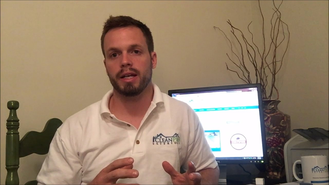 Explaining Non Pressure Roof Cleaning