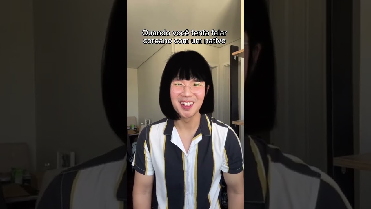 Quando voc&ecirc; tenta falar coreano com um nativo