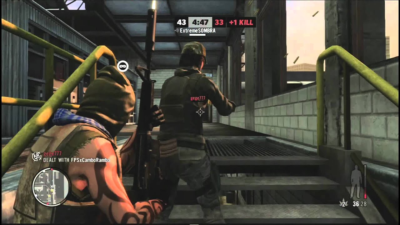 Max Payne 3: Sao Paulo Bus Depot - Large Team Deathmatch