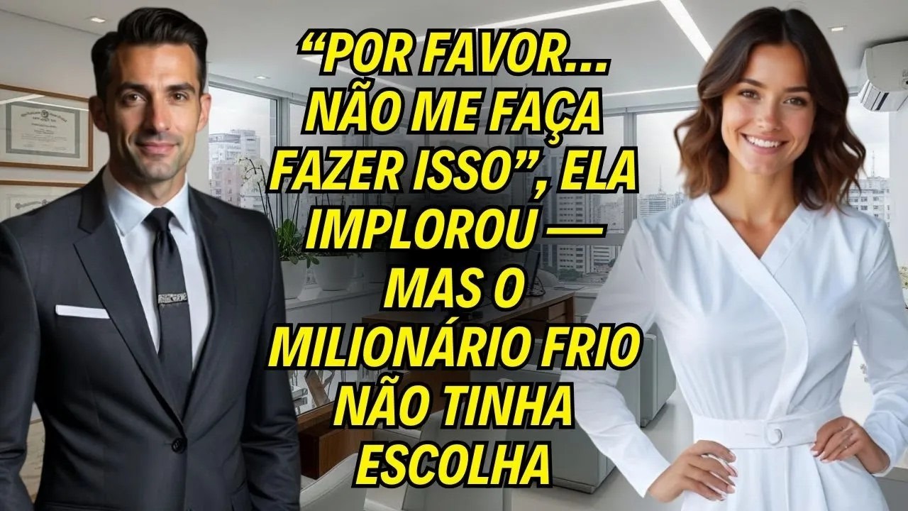 “Por Favor… Não Me Faça Fazer Isso”, Ela Implorou — Mas O Milionário Frio Não Tinha Escolha