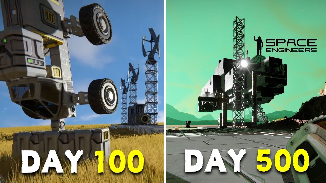I Spent 500 Days in Space Engineers and Here's What Happened