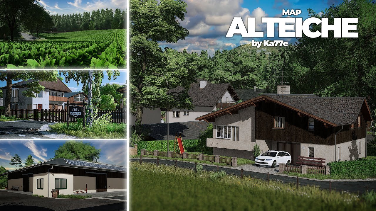 「 ALTEICHE 」Neue, WUNDERSCHÖNE Map von Ka77e 😍 | Let´s Test | LS22