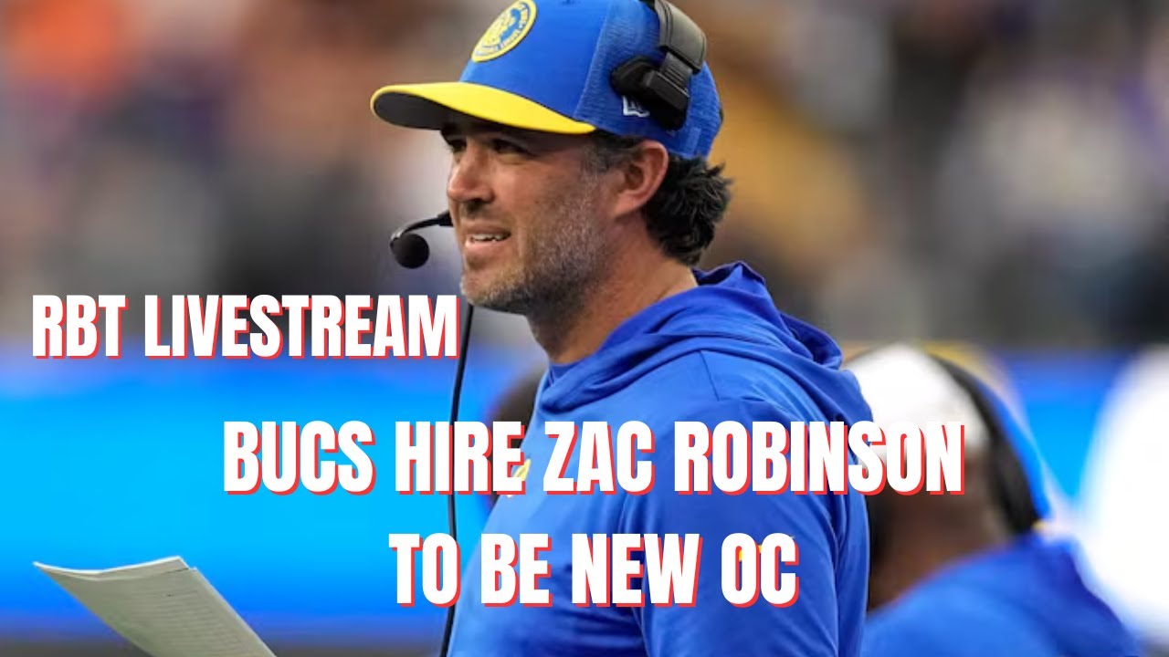 LIVE: Bucs Found Their New OC in Zac Robinson l 2026 Tampa Bay Buccaneers