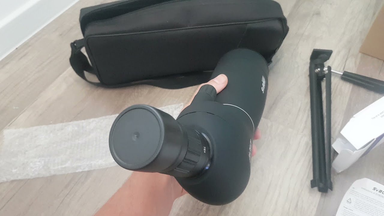 Svbony SV28  Spotting Scope 75 - Najlepsza luneta na rynku - Recenzja unboxing