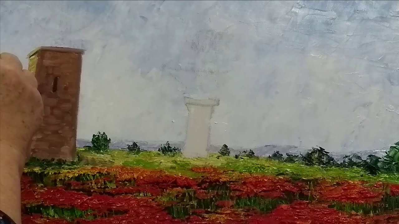 PINTURA Molinos mallorquines