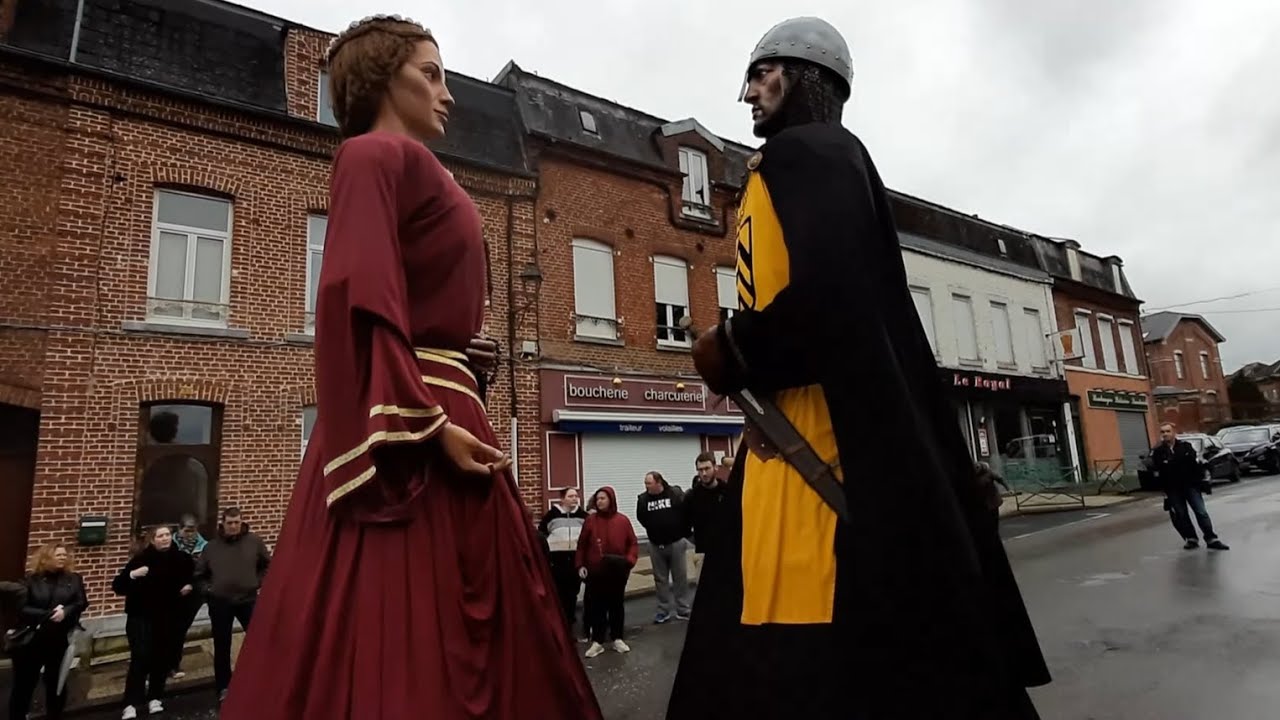Avesnes sur Helpe - Cortège des géants 2024