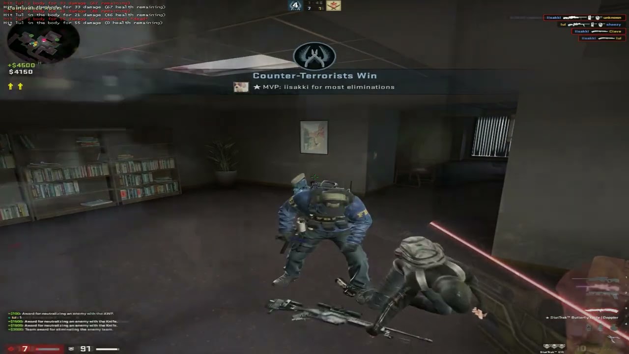 CS:GO mm HvH w skeet.cc / gamesense.pub