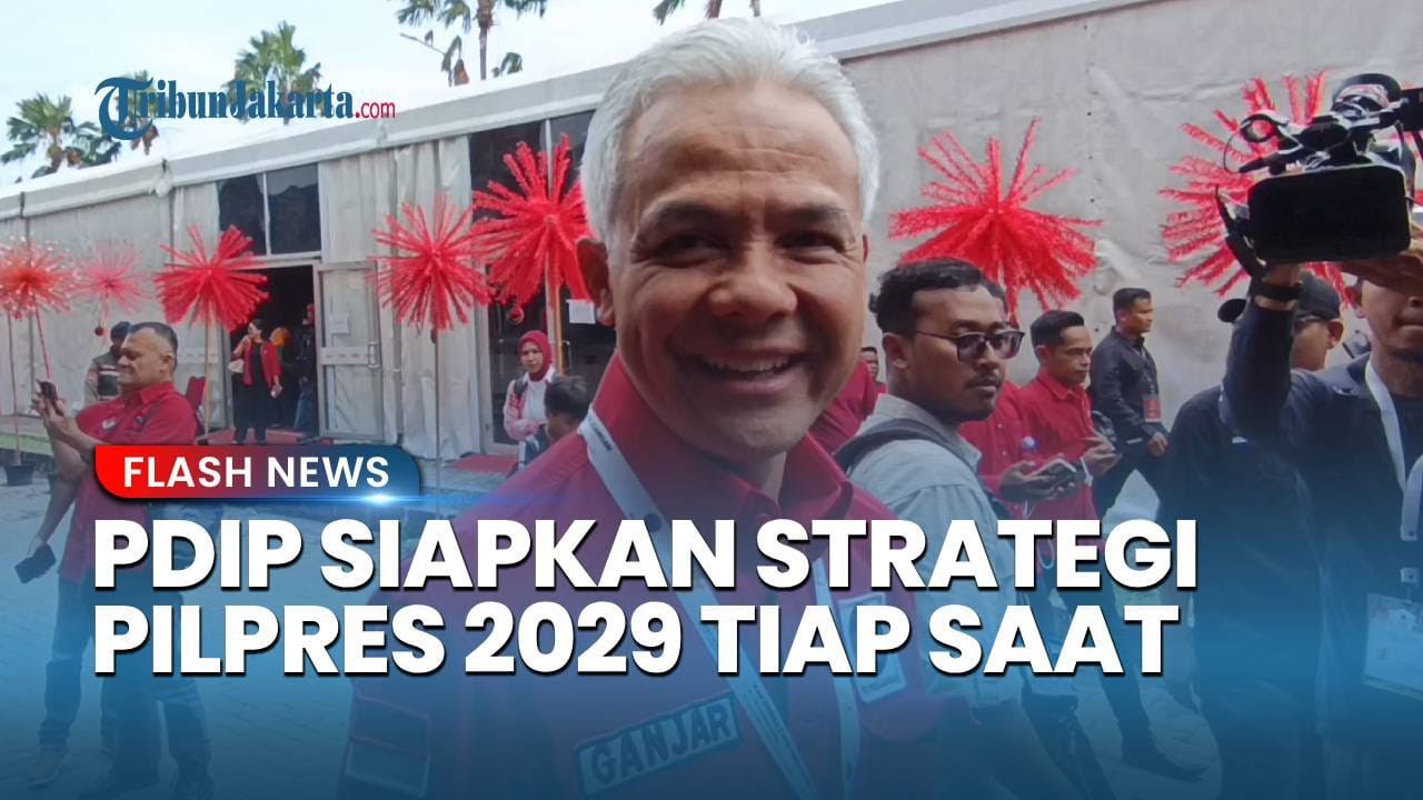Ganjar Pranowo: PDIP Susun Strategi Hadapi Pilpres 2029 Setiap Saat
