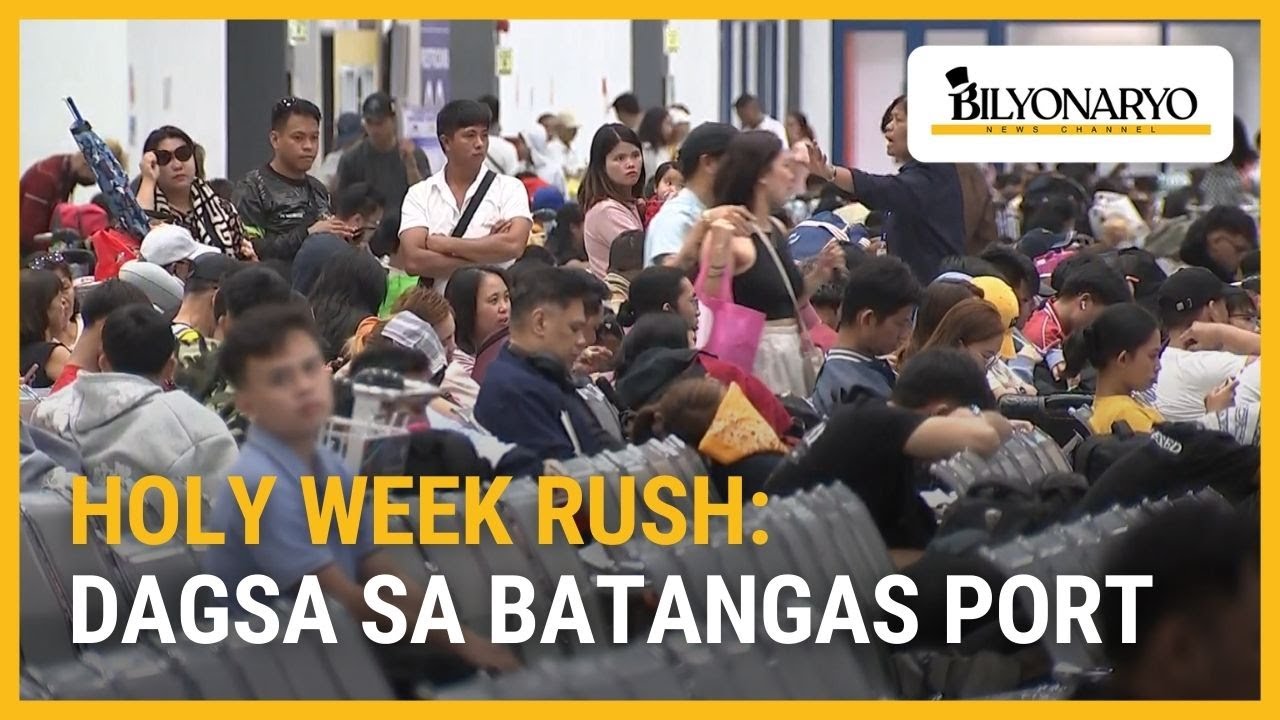 Mga pasahero patuloy ang dating sa Batangas Port | Agenda