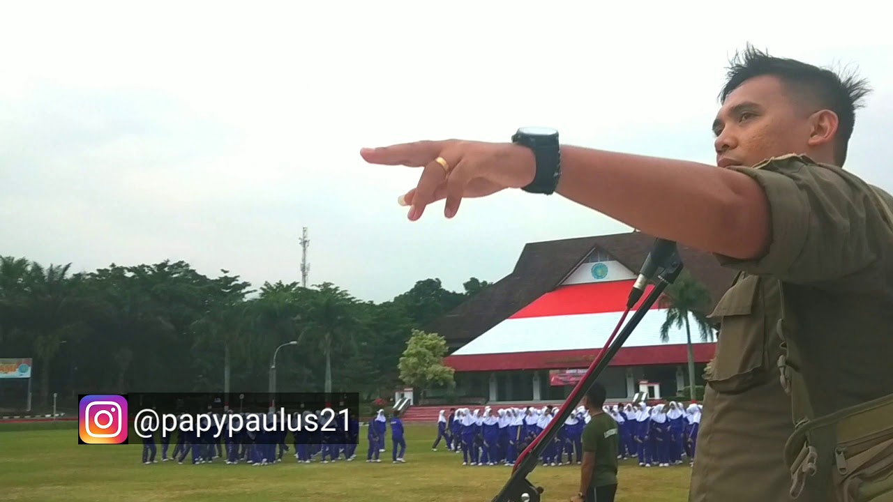 Praja Utama IPDN Latihan Goyang Mace suku