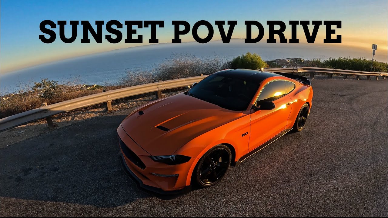 FORD Mustang GT 5.0 V8 POV DRIVE (S550 GEN 3 COYOTE ENGINE)