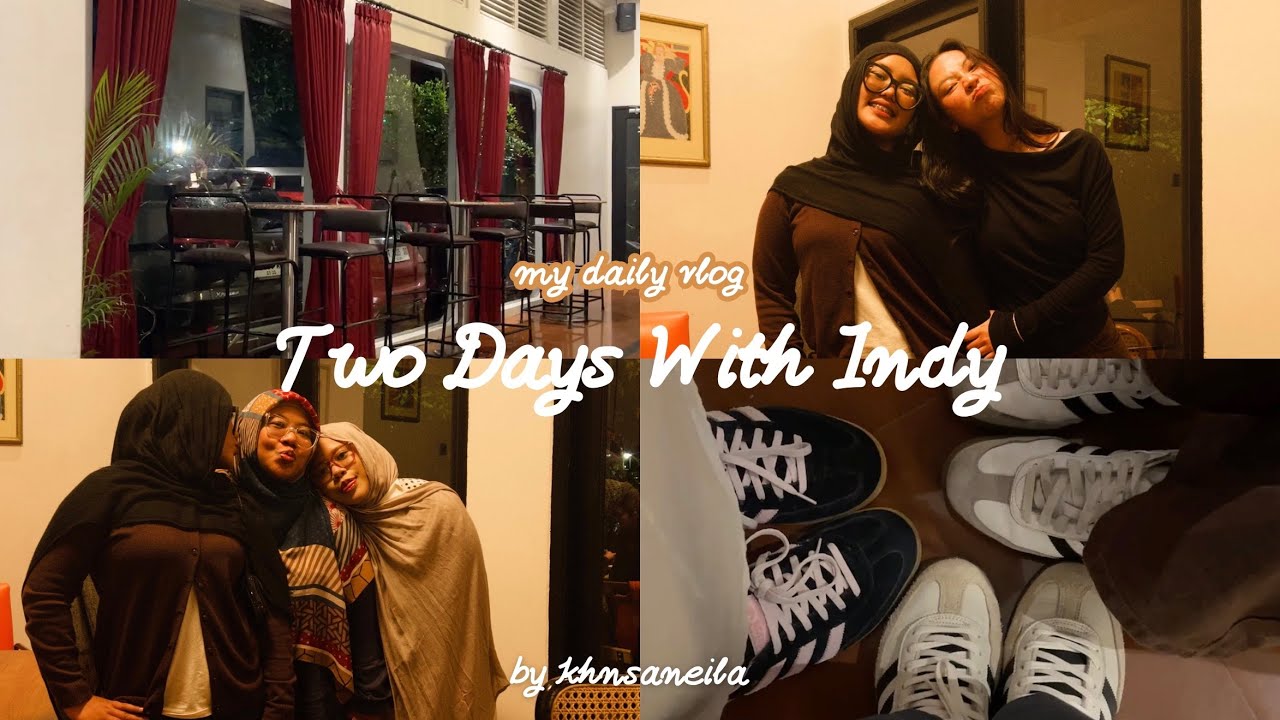 Spending Two Days with Indy: Café Bogor, Ke Sidang Wibi & Ketemu Esa + Faris di Jakarta! 🍰🎓✨