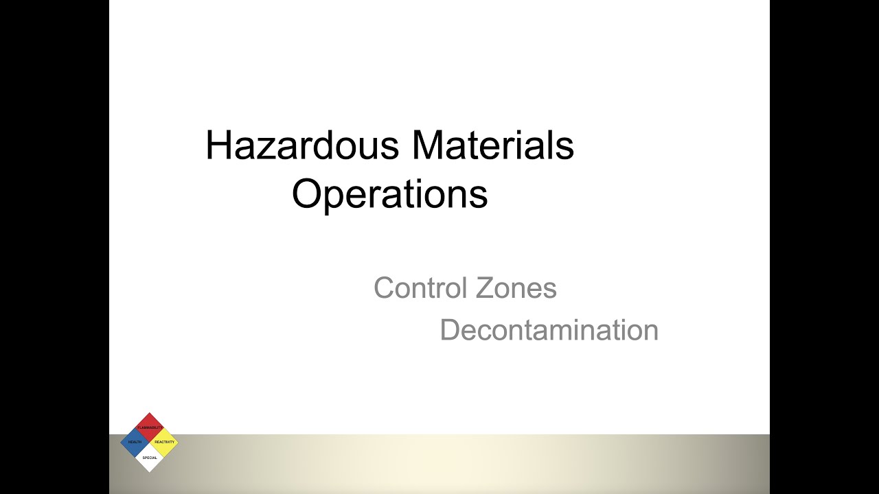Hazmat Ops Lesson 7