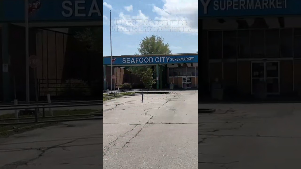 ABANDONED SEAFOOD CITY SUPERMARKET incident #grmadventures #seafoodcitysupermarket #seafoodcity