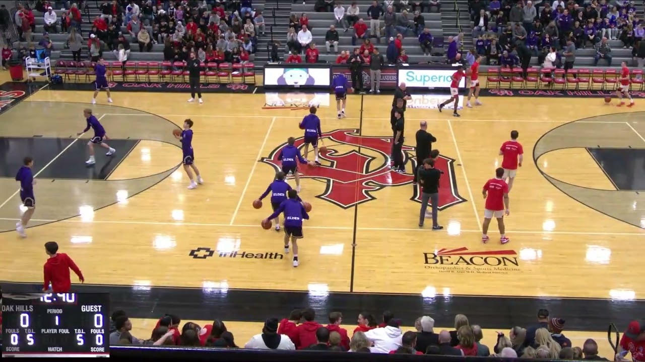 Elder Basketball vs Oak Hills 1 28 2026