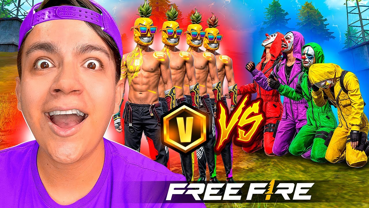 4 SUCOS DE PIÑA PARA DERROTAR A LOS CRIMINALES DE FREE FIRE😱!!