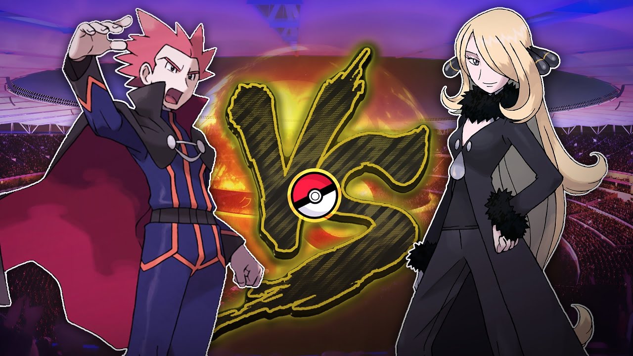 POKÉMON ROZA~COMBATES TEMÁTICOS: ¡LANCE vs CYNTHIA!