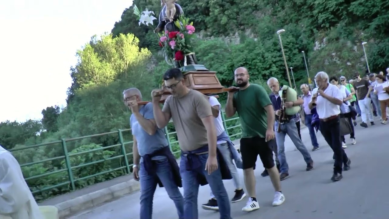 Processione di S.  Antonio Contursi T. SA 3 GIUGNO 2024