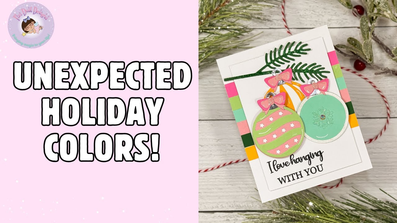 Pixi Dust Designs Dies | Create MAGICAL Ornament Cards!