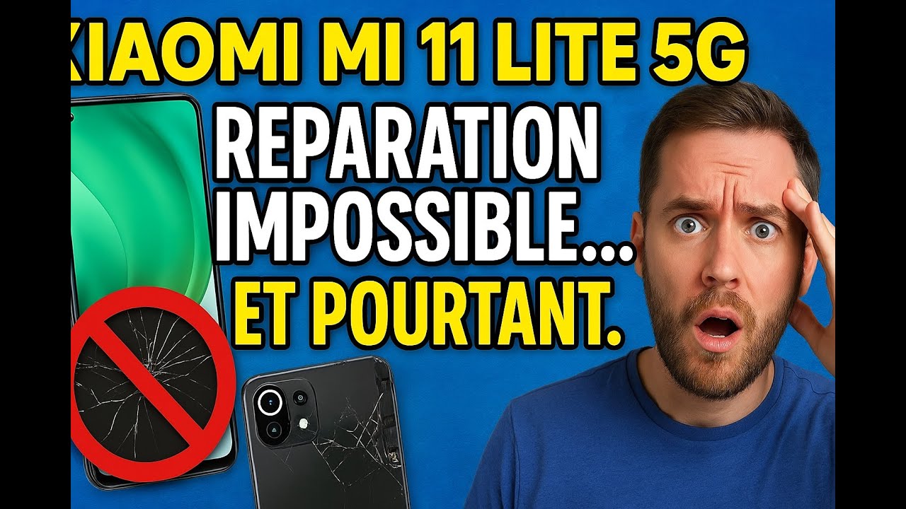 🔥 Xiaomi Mi 11 Lite 5G Réparation impossible... Et pourtant 🔧😱