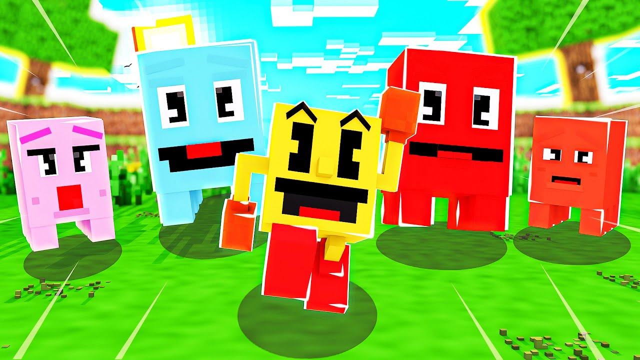 MINECRAFT - ¡NOS CONVERTIMOS EN PAC-MAN!