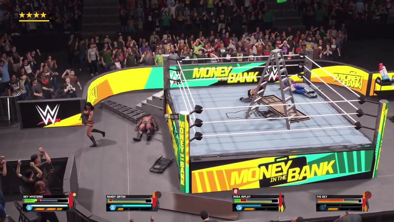 wwe 2k25 Money in the Bank Full match
