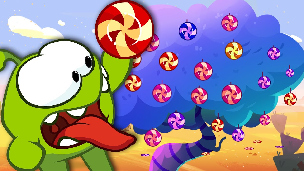 Aprende Con Om Nom | Árbol de caramelo | Vídeos de aprendizaje divertido | Learn Spanish With Om Nom