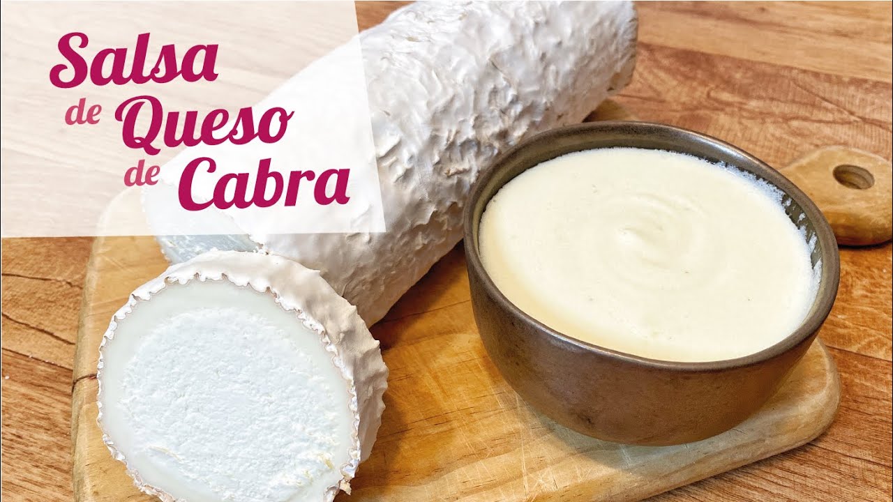 SALSA DE QUESO DE CABRA para pasta y carnes | Receta fácil y rápida