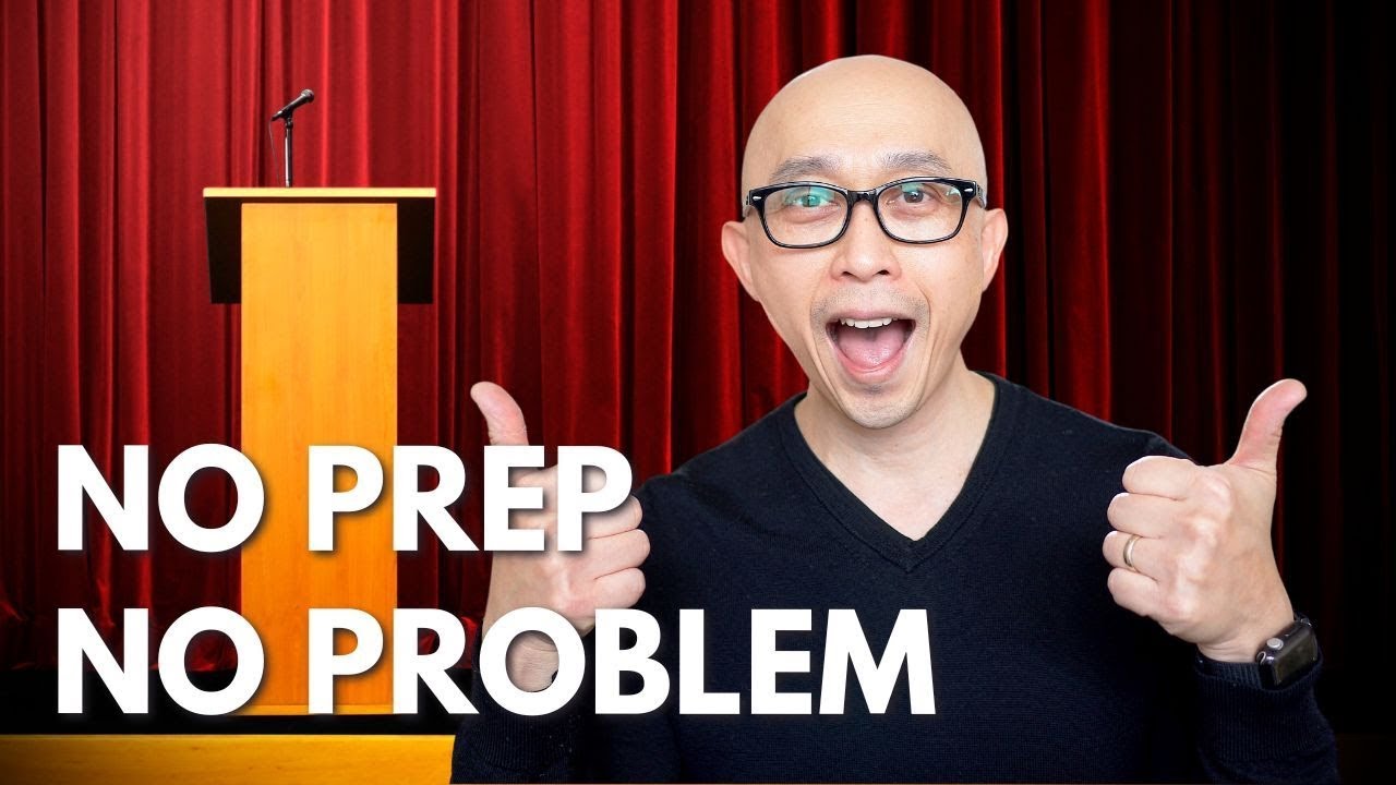 Don't Panic! Master Surprise Presentations With These Tips