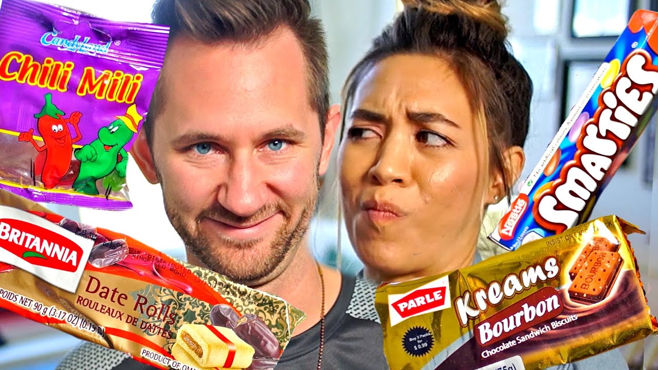 AMERICANS TRY INDIAN SNACKS