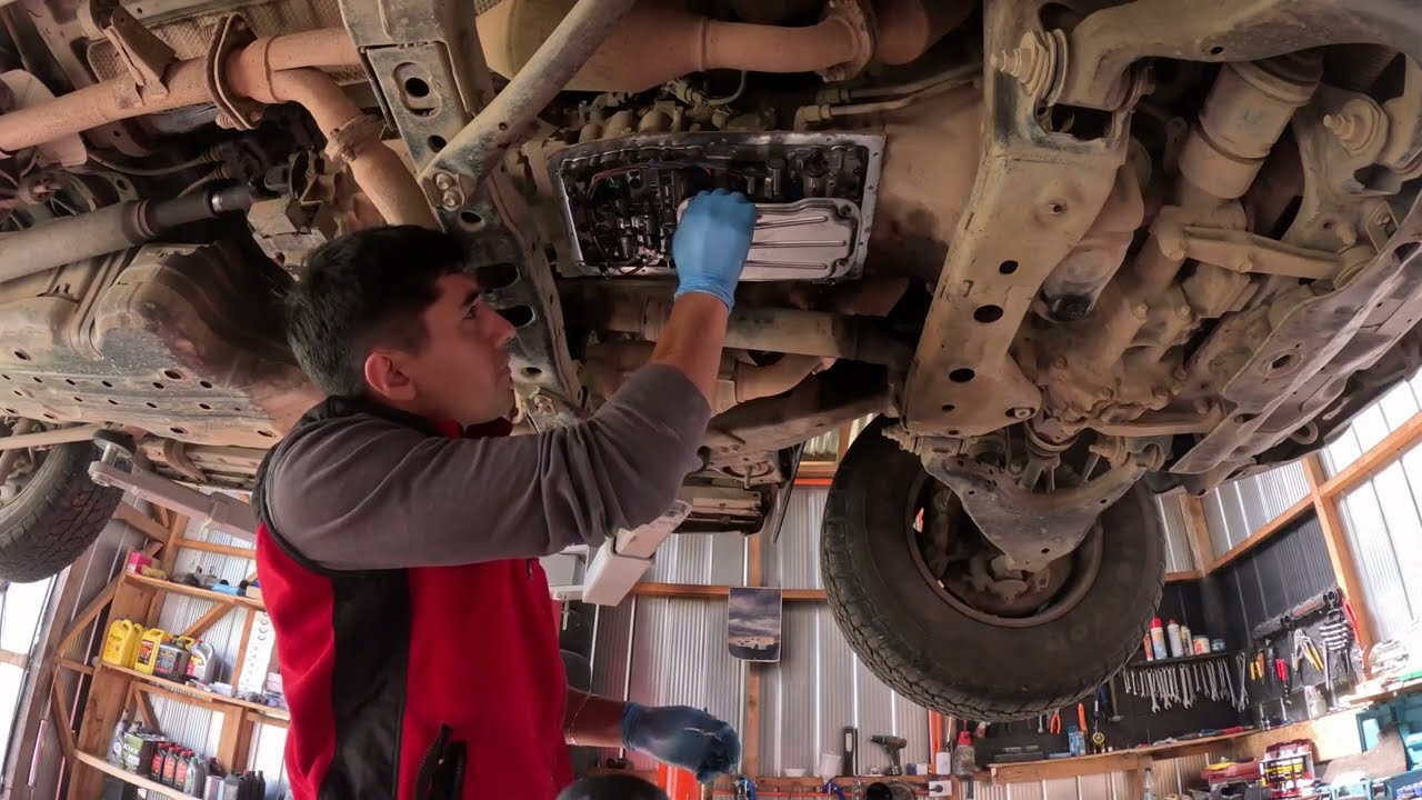 Cambio de aceite transmisión automática Toyota 4runner 🔧⚙️🧰