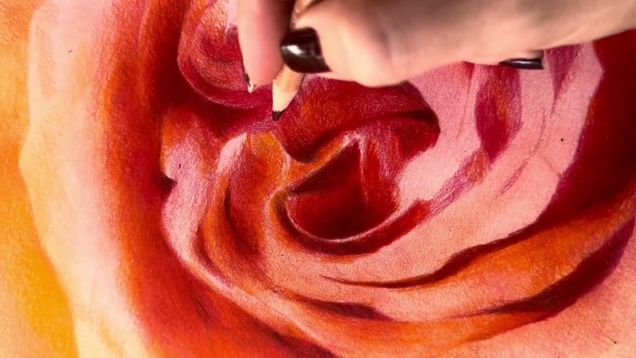Notes from the studio, a Rose in the making. 