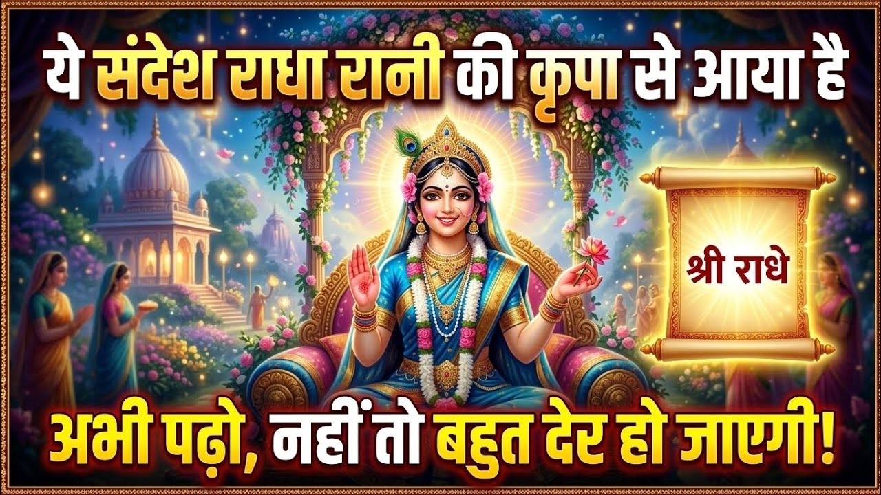 ये संदेश राधा रानी की कृपा से आया है | Radharani ka ashirwad⁩ #motivation #maa