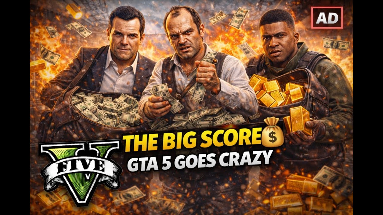 The Big Score Heist Was INSANE 💰🔥 | GTA 5 Gameplay