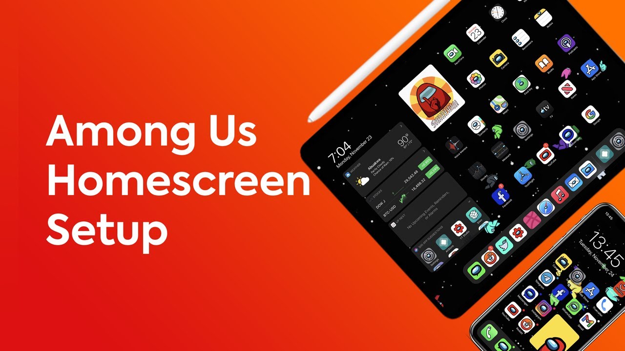 Как создать среди нас экран блокировки / настройку главного экрана для iPhone и iPad