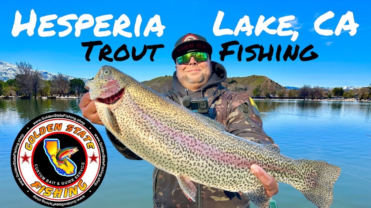 Hesperia Lake CA Trout Fishing | Mini Jig Trophy Trout fishing | Drop shot for Trout | Golden State