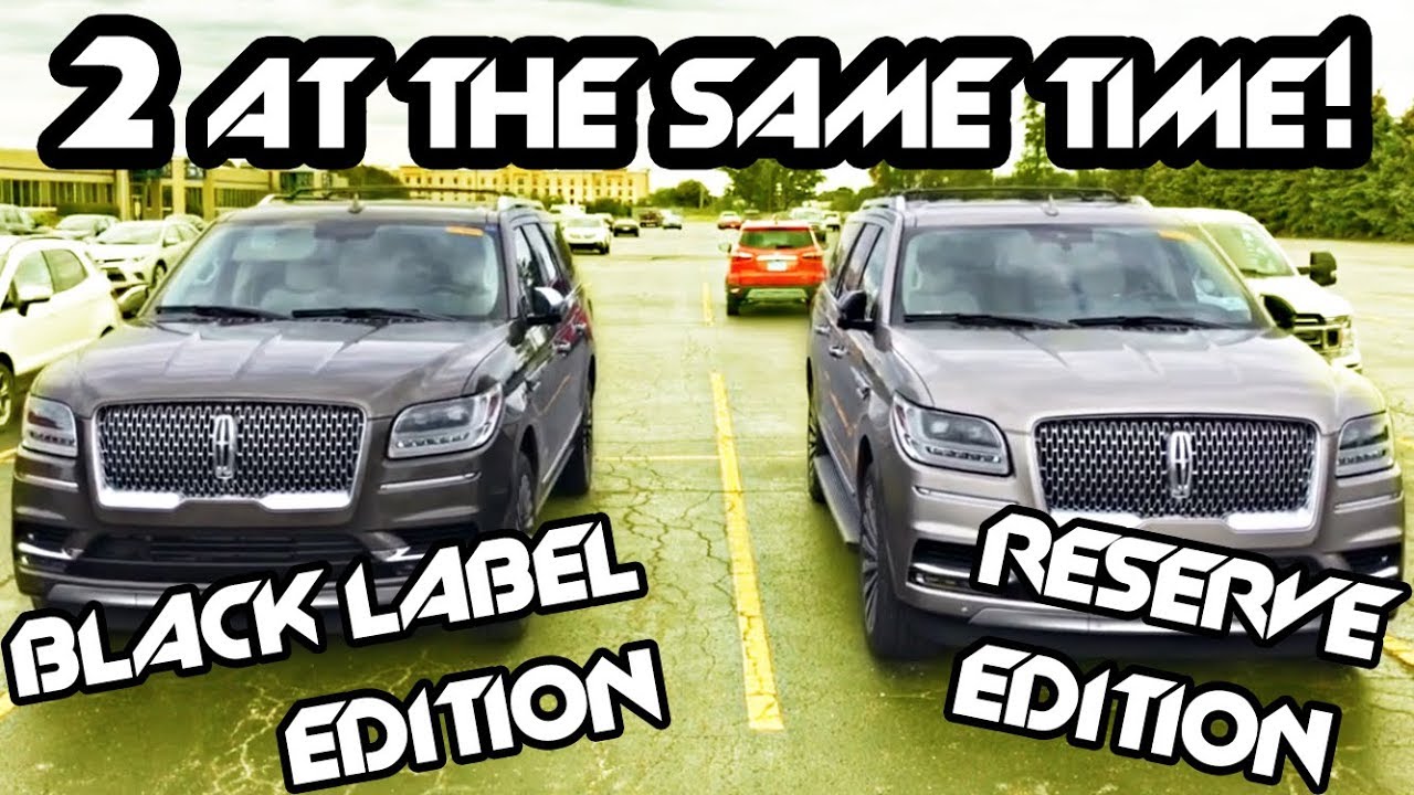 Обзоры Lincoln Navigator Black Label и Reserve 2018 года