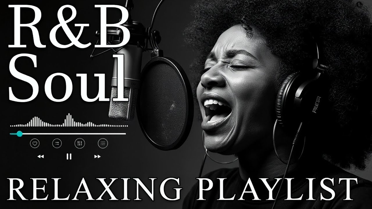 【R&B Soul】Deep Feelings Mix – Black & White Aesthetic Visual for Calm Mind & Relaxation