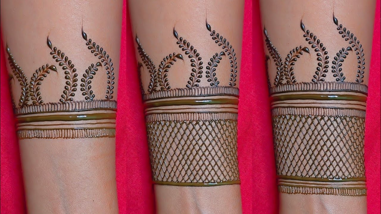 Easy Stylish Mehndi Design for Front Hand | Simple Mehandi Design | New Mehndi Design| Latest Mehndi
