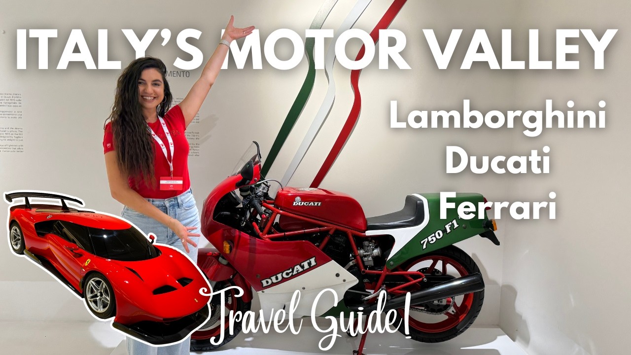 Мы посетили музеи Ferrari, Ducati и Lamborghini в Италии.