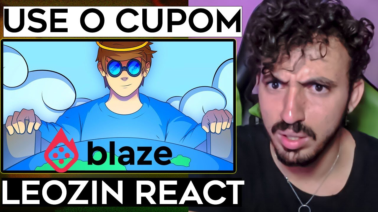 recriei A BLAZE no minecraft e me baniram KKKKKKKKKKKKKKKKKK - Porkin BR | Leozin React