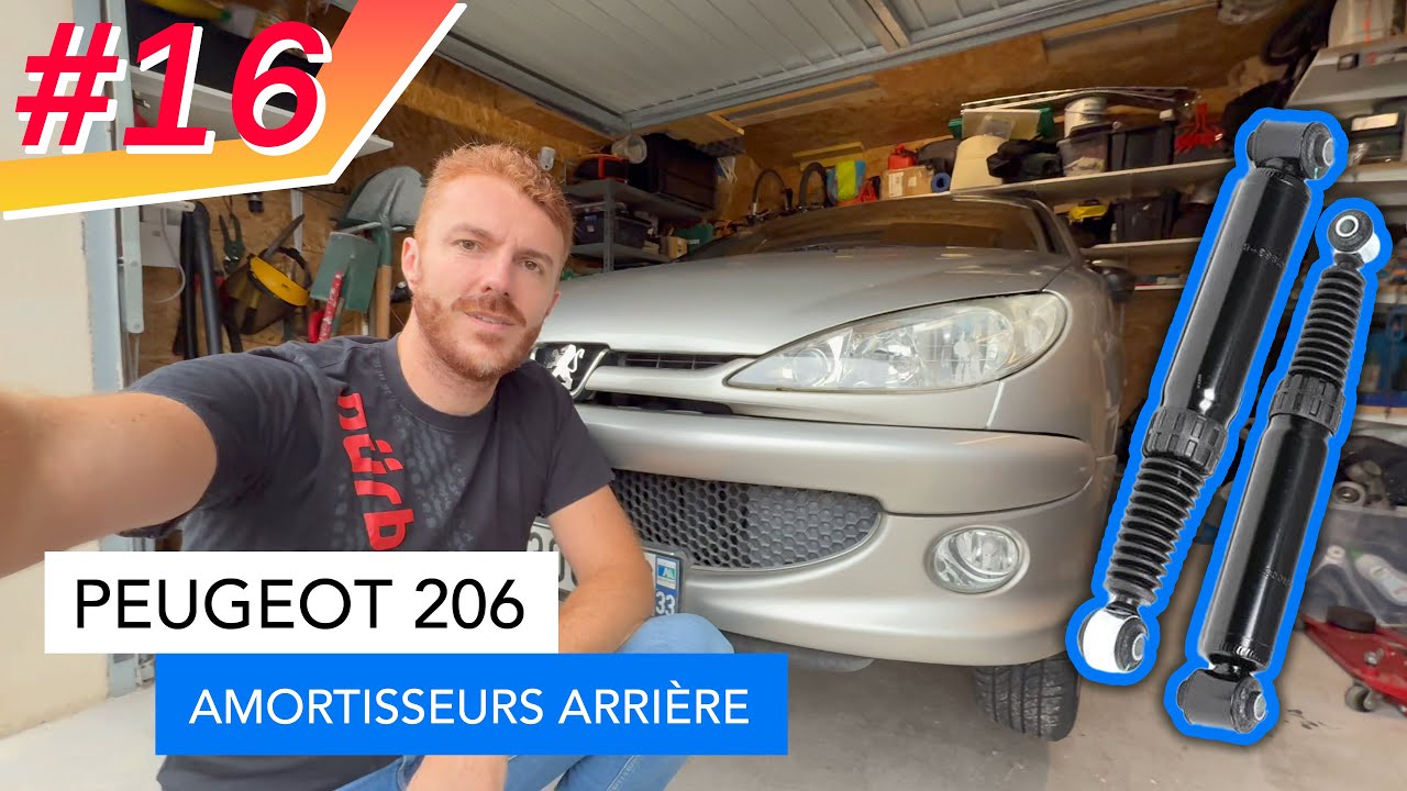 Changer ses amortisseurs arrière - Peugeot 206