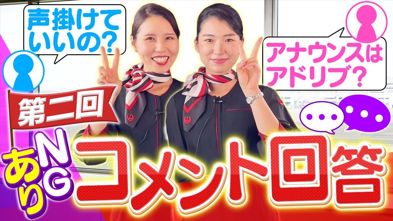 コメント回答してたら最後にCAの本音が見えました…【第二回】
