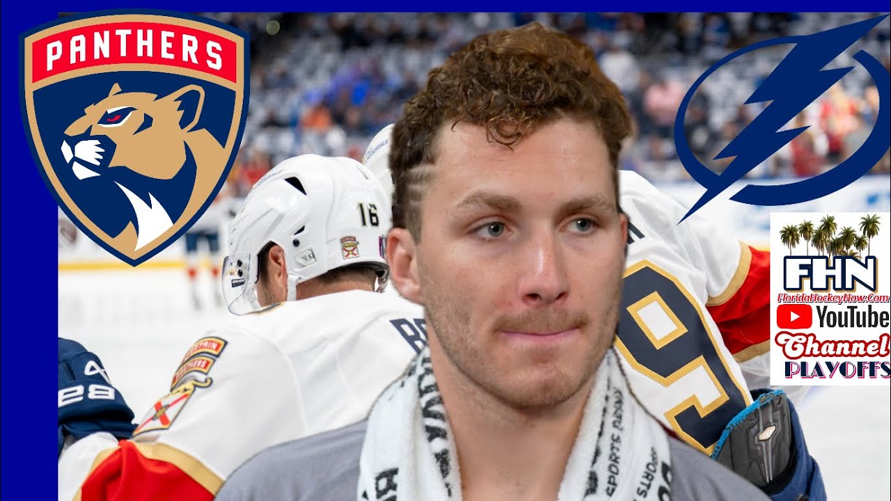 Matthew Tkachuk Is Back, Scores Twice in Florida Panthers 6-2 Game 1 Win at Tampa Bay
