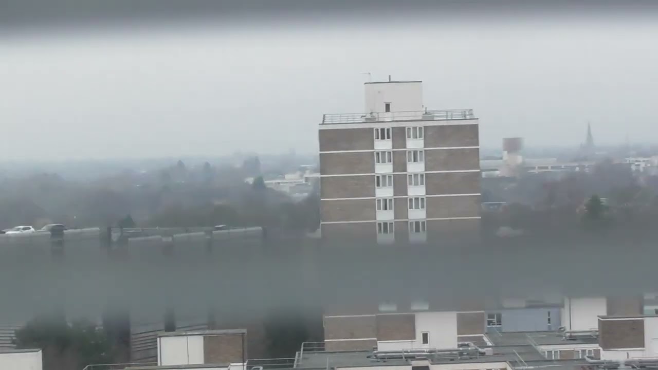 Вид из палаты D больницы Адденбрукс NHS, Кембридж, Великобритания, 19 января 2026 г., 122 стр.