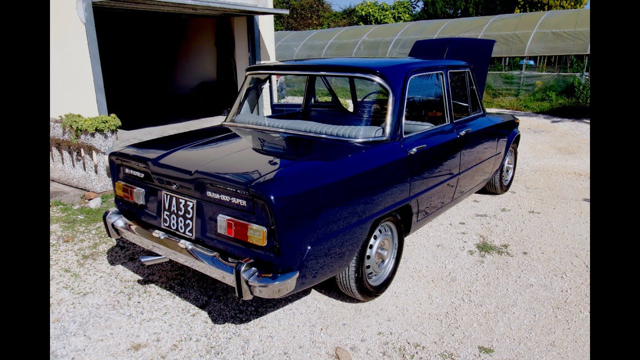Un p&ograve; INGOLFATA .. ma va ! ALFA ROMEO  GIULIA  1300 Super