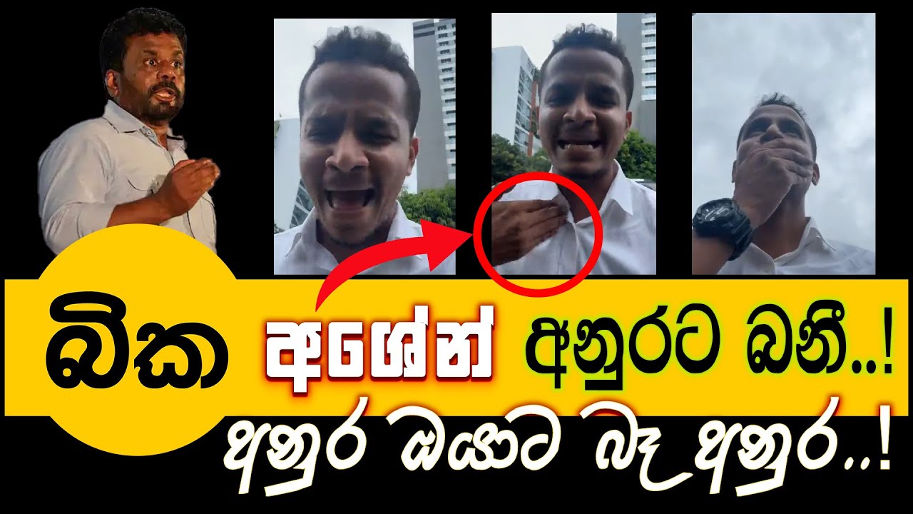 බික අශේන් අනුරටත් බනී..!  Bika Ashen blame Anura #ashen  #ashenvlogs  #ashensrilanka