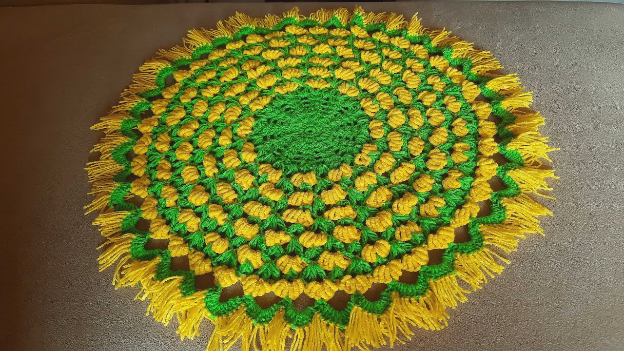Banana Stitch Design Thaliposh | CROCHET | HINDI